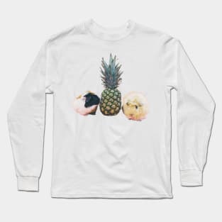 Pineapple Guinea Pig Long Sleeve T-Shirt